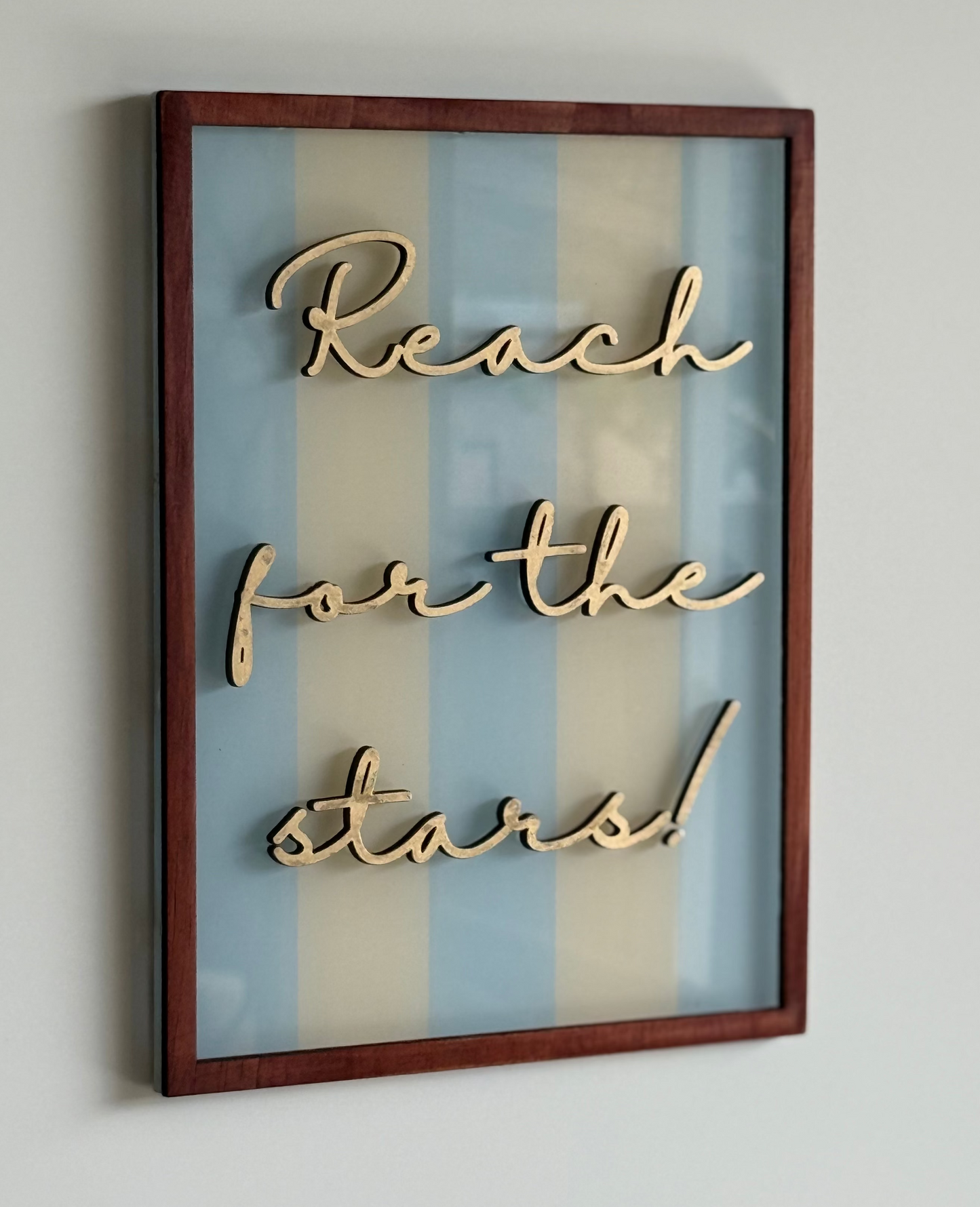 Nursery Wall Decor- Reach For the Stars