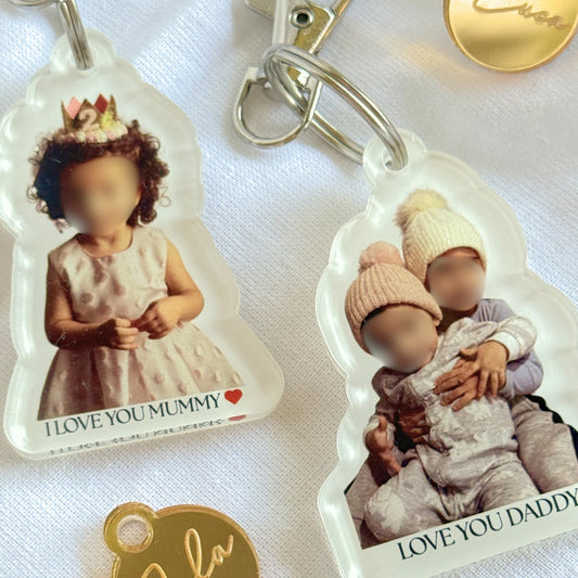 Personalised Photo Keyring- Custom keyring