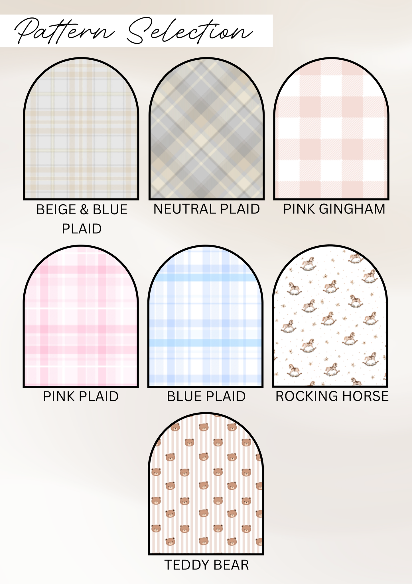 Pattern Baby Milestone Plaques- Newborn baby discs