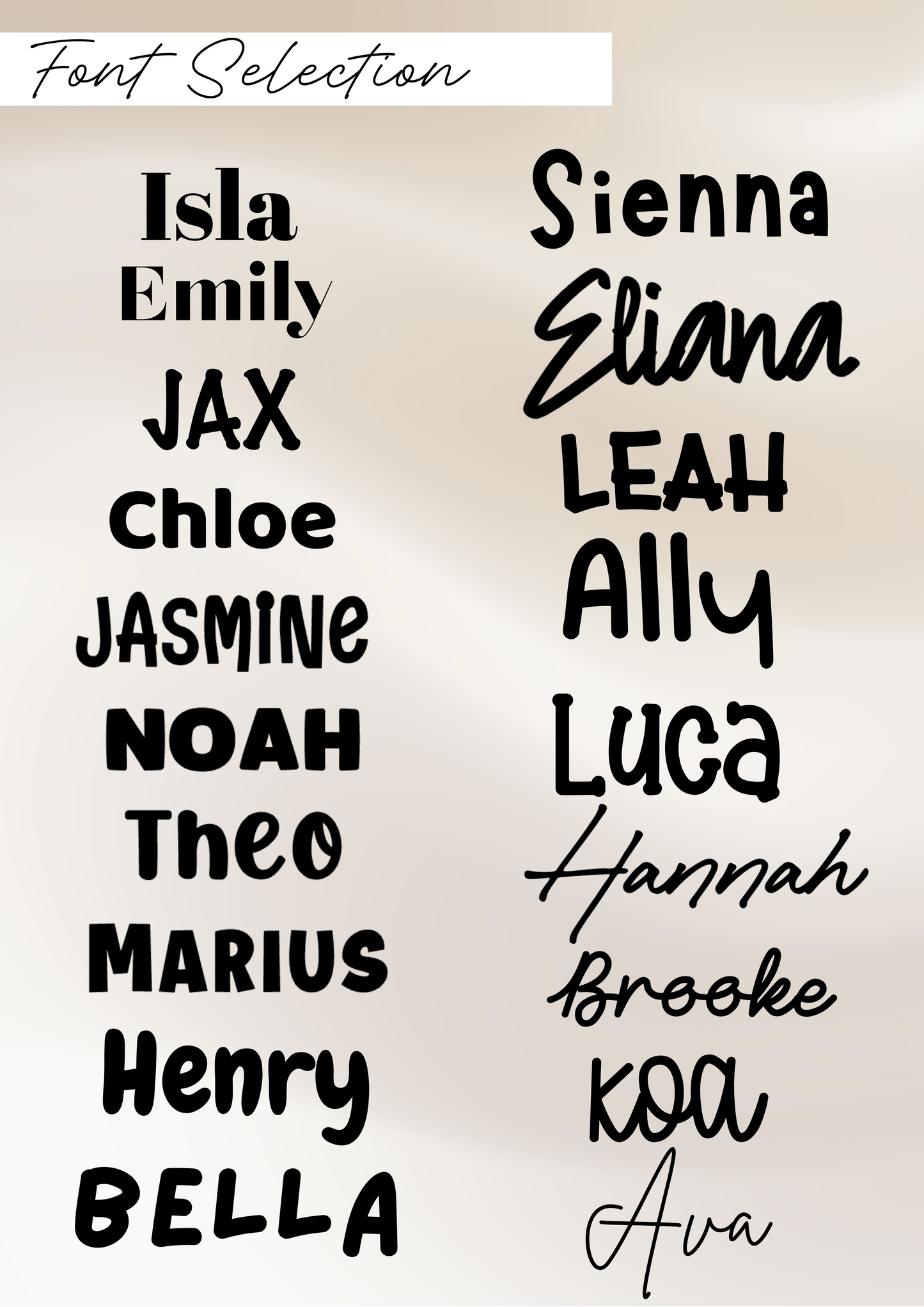Double Layer Acrylic Name Sign- Multi Coloured