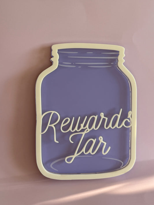 Personalised Acrylic Rewards Jar – Kids Token & Incentive System