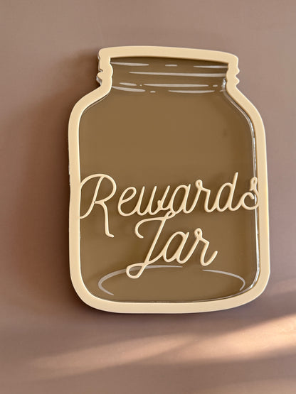 Personalised Acrylic Rewards Jar – Kids Token & Incentive System