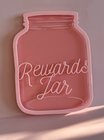 Personalised Acrylic Rewards Jar – Kids Token & Incentive System