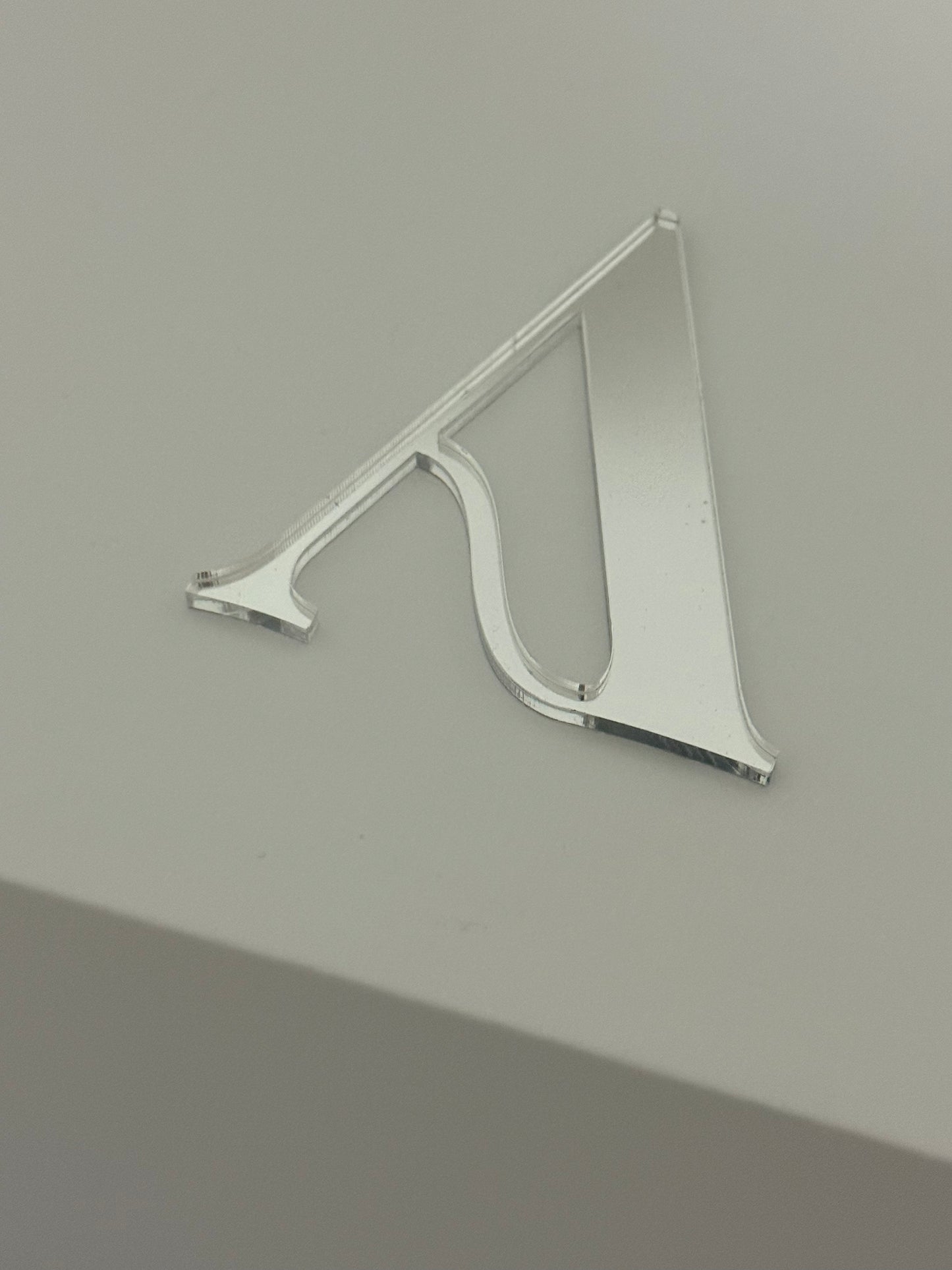 Fancy Font Single-Layer Acrylic Letters – Custom Decorative Initials for Boxes & Gifts