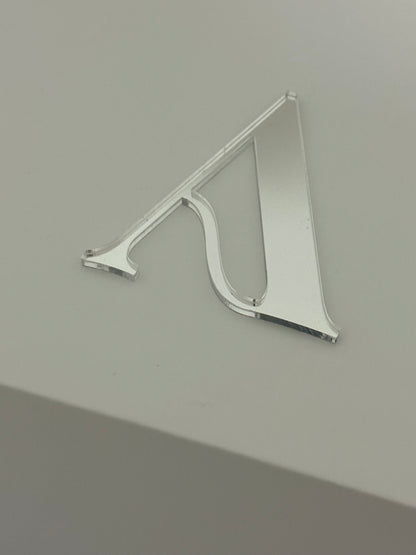 Fancy Font Single-Layer Acrylic Letters – Custom Decorative Initials for Boxes & Gifts