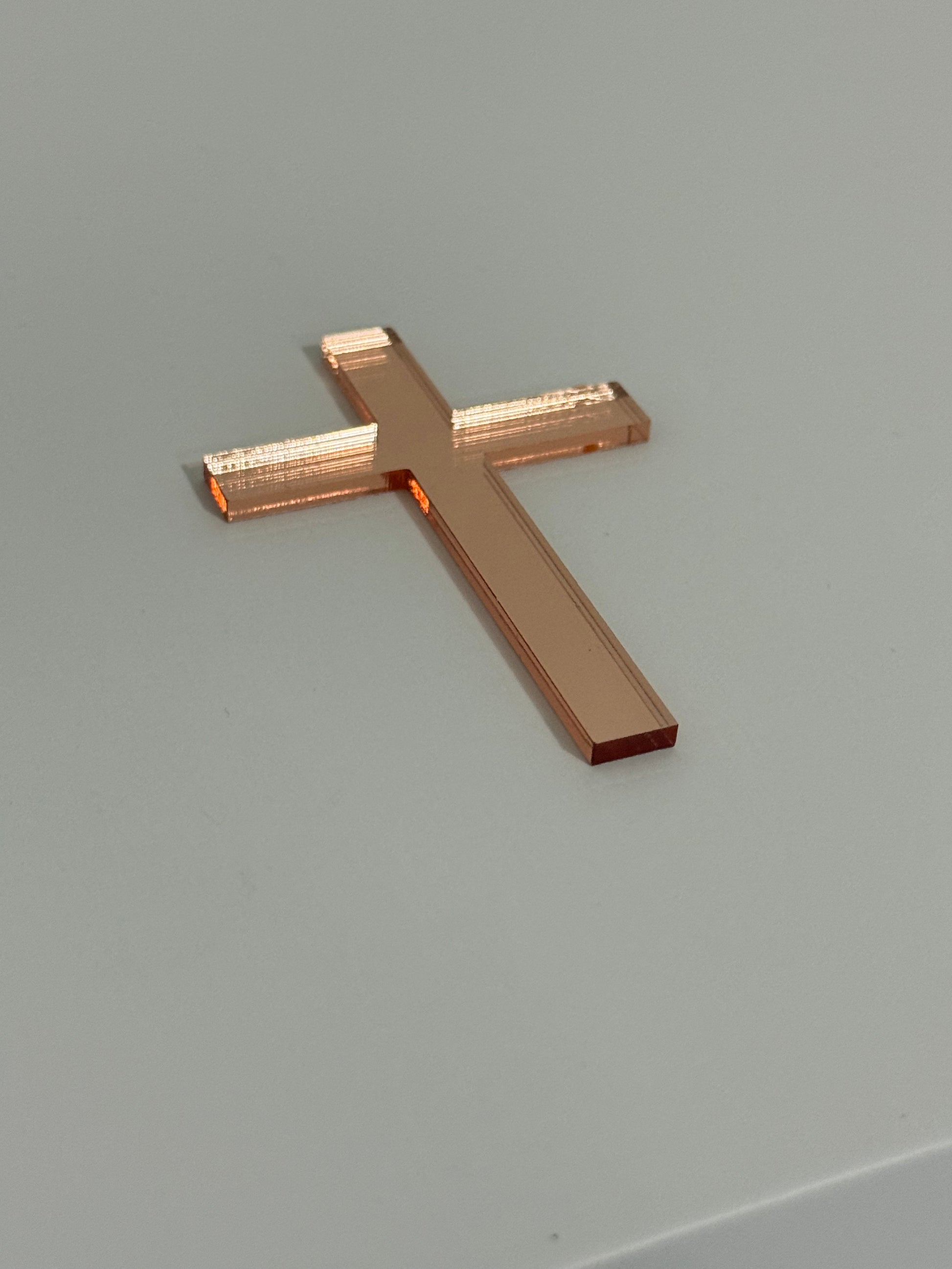 Rose Gold Cross