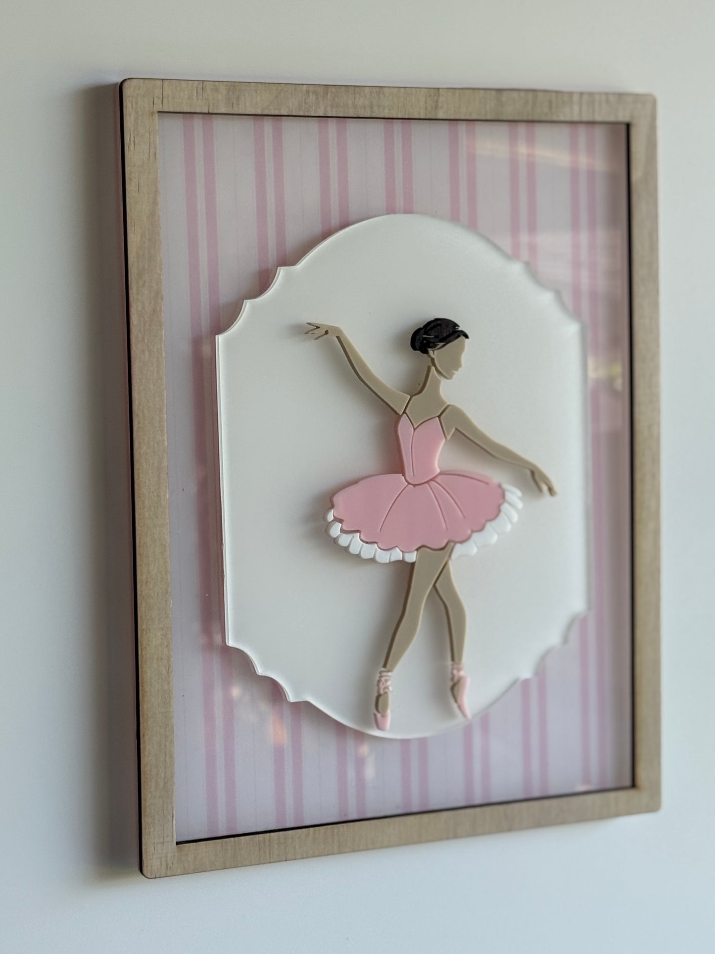 Ballerina Wall Decor- Multiple Colours