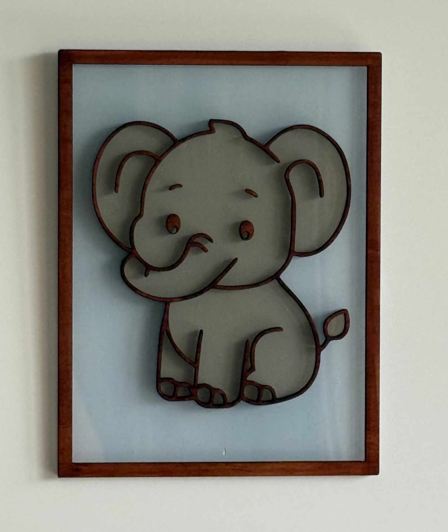 Bedroom Decor- Safari theme- Elephant