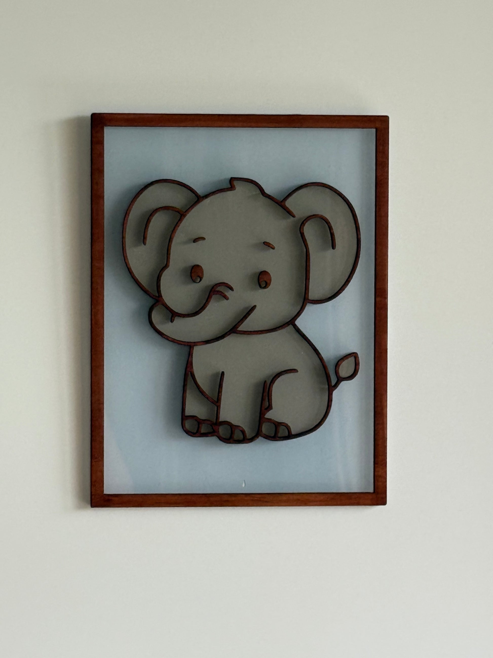 Safari Wall Decor- Elephant 