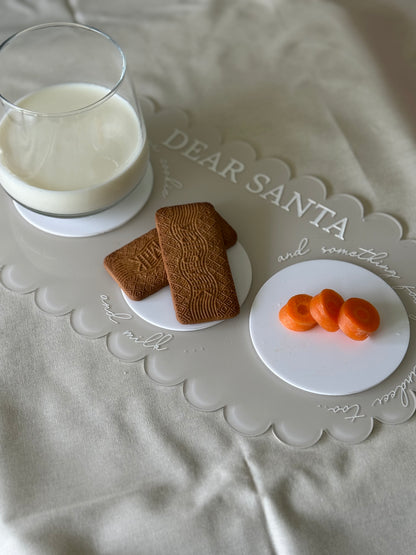 Christmas Eve Plate Tray- Santa & Reindeer Treats