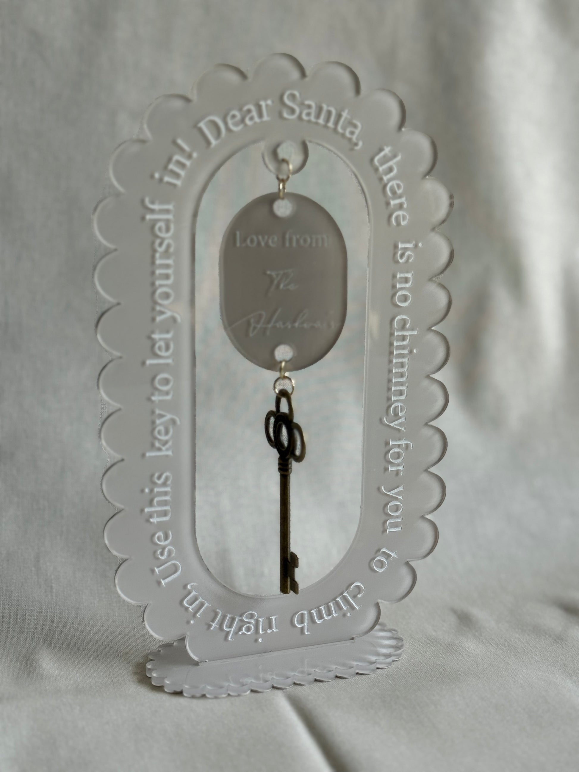 Santa's Magic Key- Beige