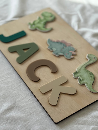 Personalised Name Puzzle- Wooden Puzzle Boards