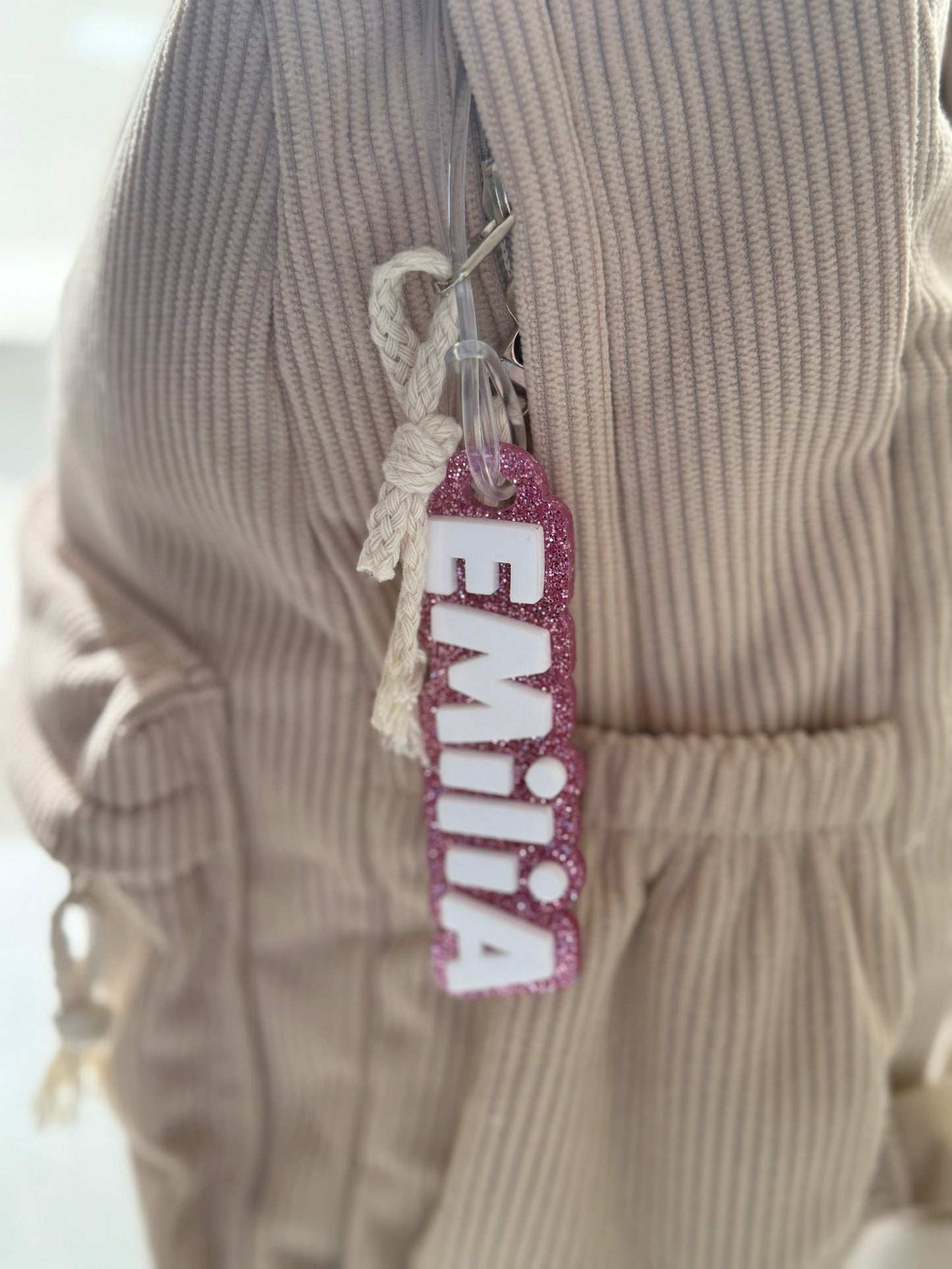 School backpack- Custom Bag Tag- Luggage Tag- Custom Name Tag- Custom Name Sign- Colourful Name Tag- Personal Name Tag- Customisable Tag- Kindy Name Tag- Lunchbox Name Tag- Name Keyring Kids- Customised Keyrings- Lunchbox Name Tag- Double Layer Name Tag- Multiple Colours- 3D Name Sign- Rubber Tag  