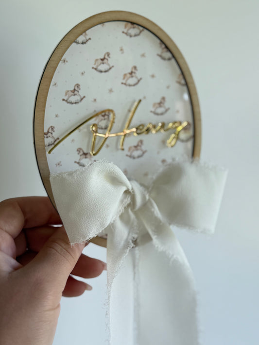 Baby Milestone Plaques- Newborn baby discs