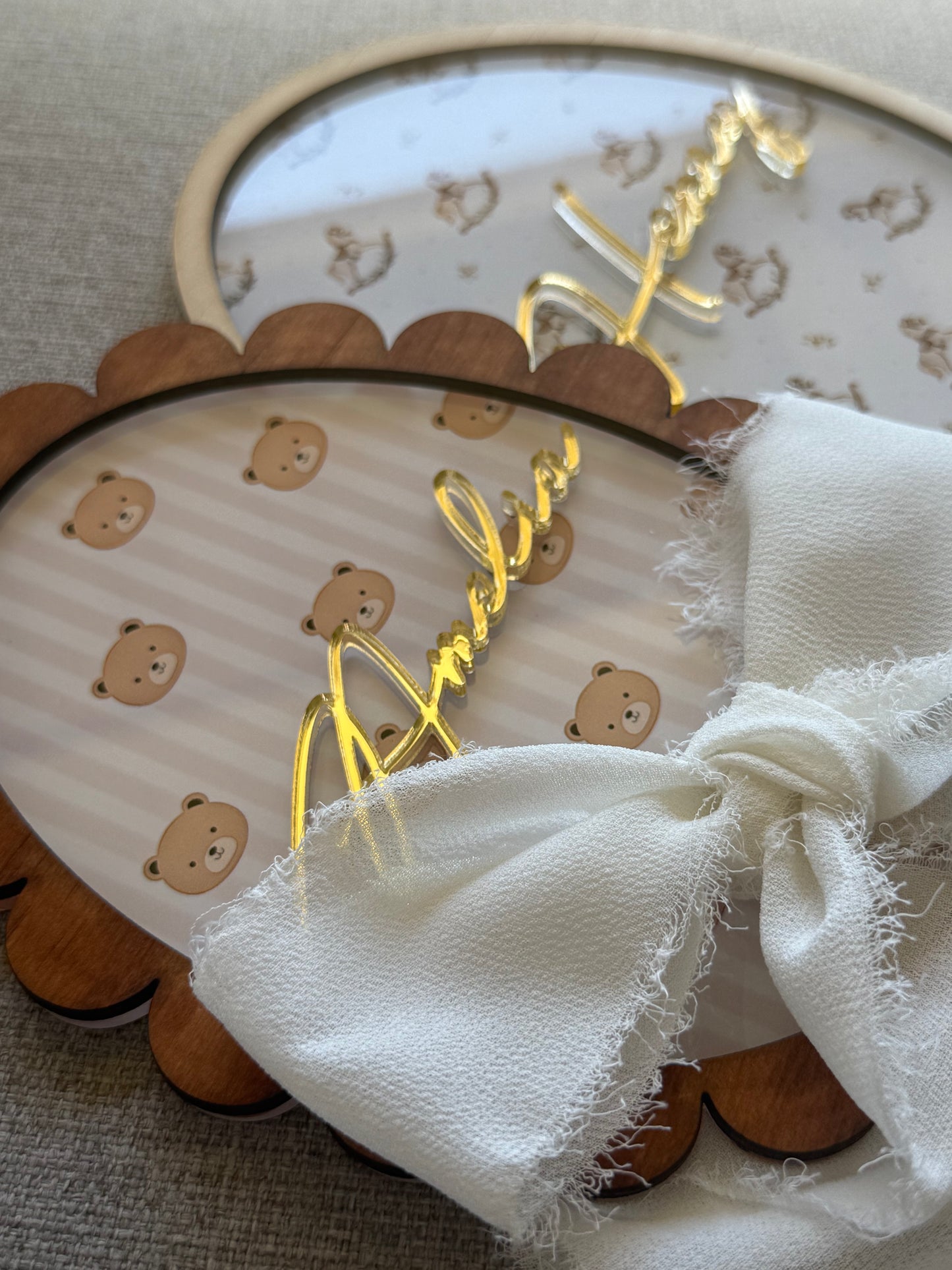 Baby Milestone Plaques- Newborn baby discs