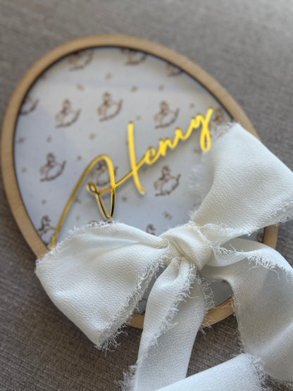 Baby Milestone Plaques- Newborn baby discs