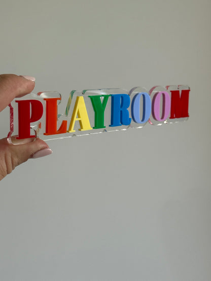 3D Name Sign- Multicoloured name sign-Double Layer Name Sign- Name Sign- Sign- Custom Sign- Bedroom Decor- Personalised Plaque- Acrylic Name Plaque- Name Wall Sign- Nursery Kids Decor- Personalised Gift- Kids Gift- Christmas gift