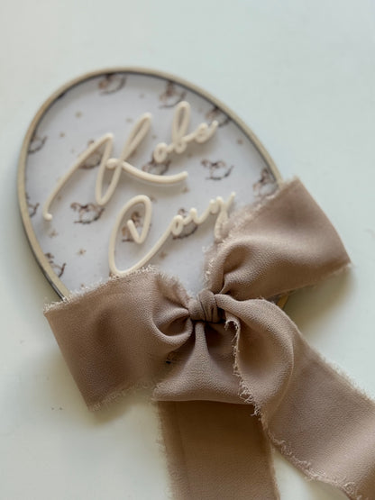Baby Milestone Plaques- Newborn baby discs