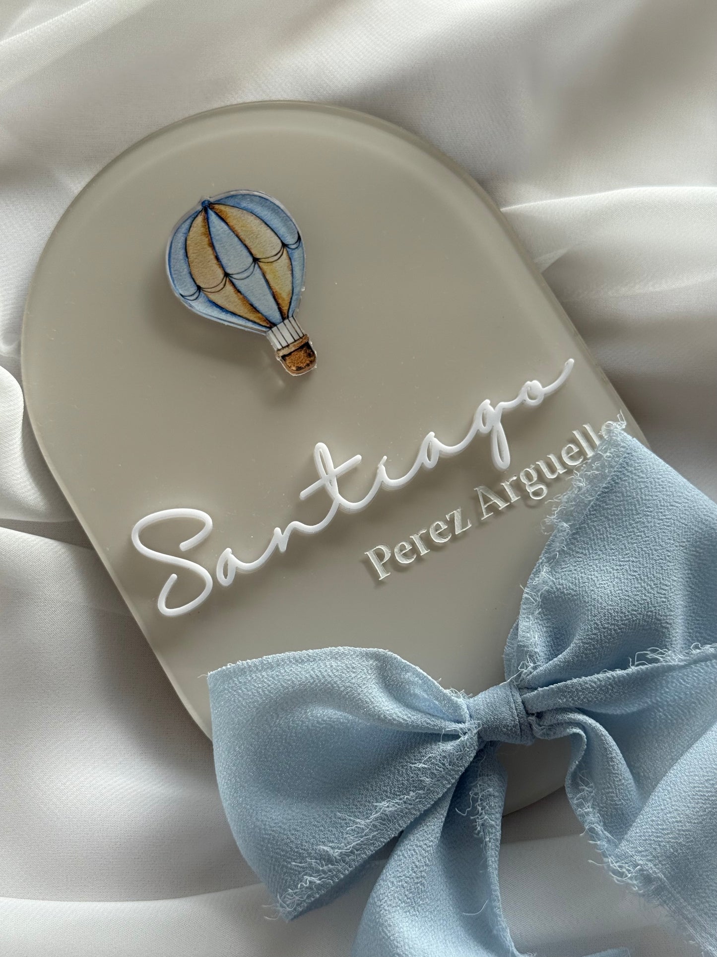 Newborn Plaque- Baby Announcement- Newborn Baby Plaque- Birth Announcement- Name Plaque- Newborn Announcement- Baby Name Reveal- Birth Statistics- Hospital Arrival- Hospital Name Sign- Birth Stats Sign- Baby Arrival Plaque- Hotair Balloon- Multicoloured