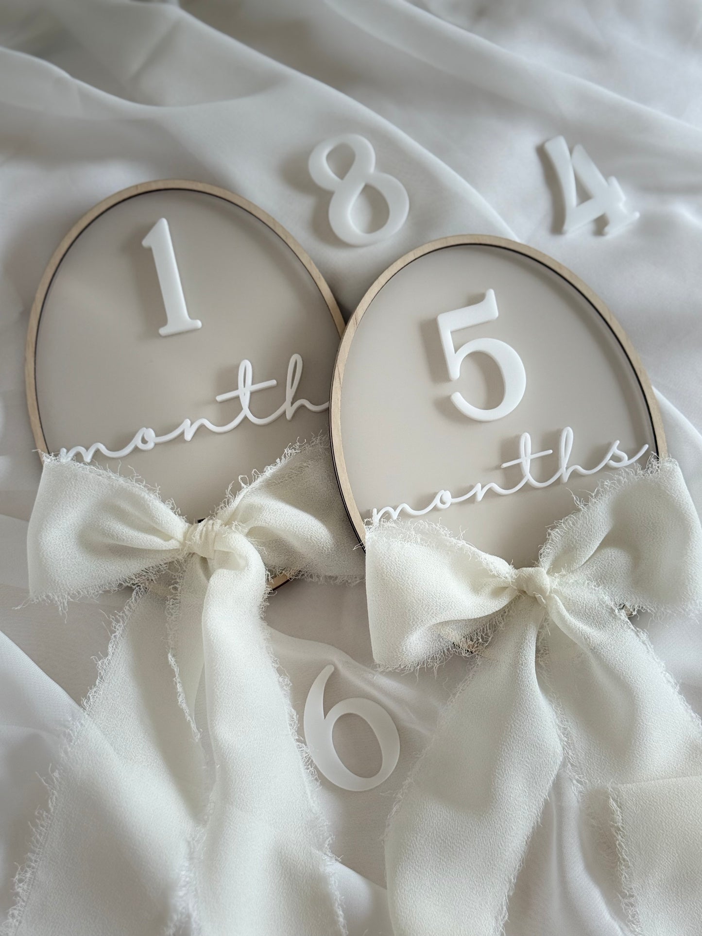 Baby Milestone Plaques