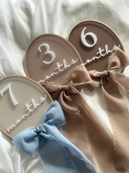 Baby Milestone Plaques