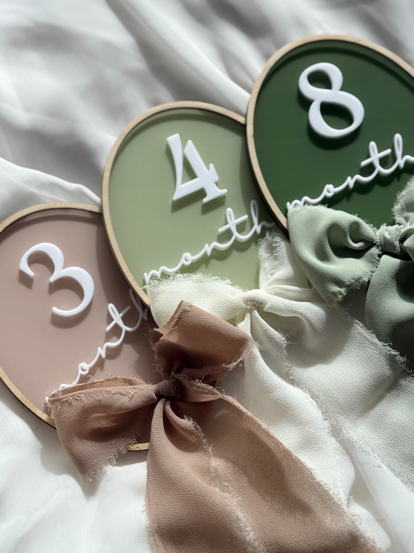 Baby Milestone Plaques