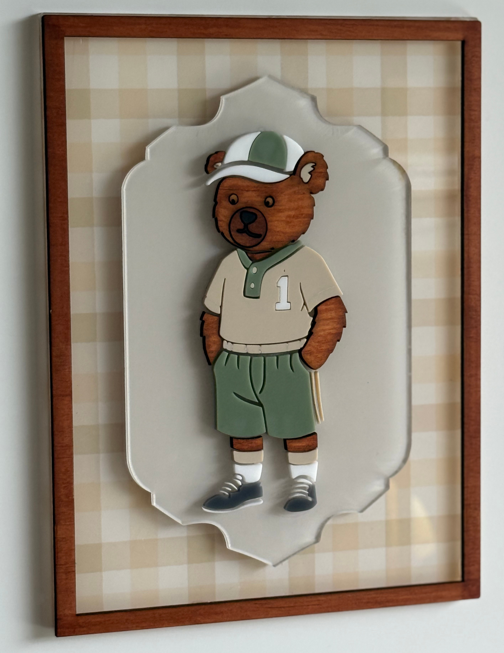 Polo Bear- Bedroom Decor