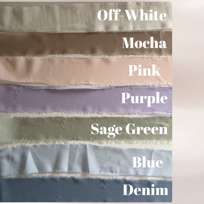 Chiffon Ribbon Swatch