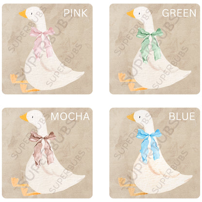 Personalised Birth Announcement Plaque- Goose